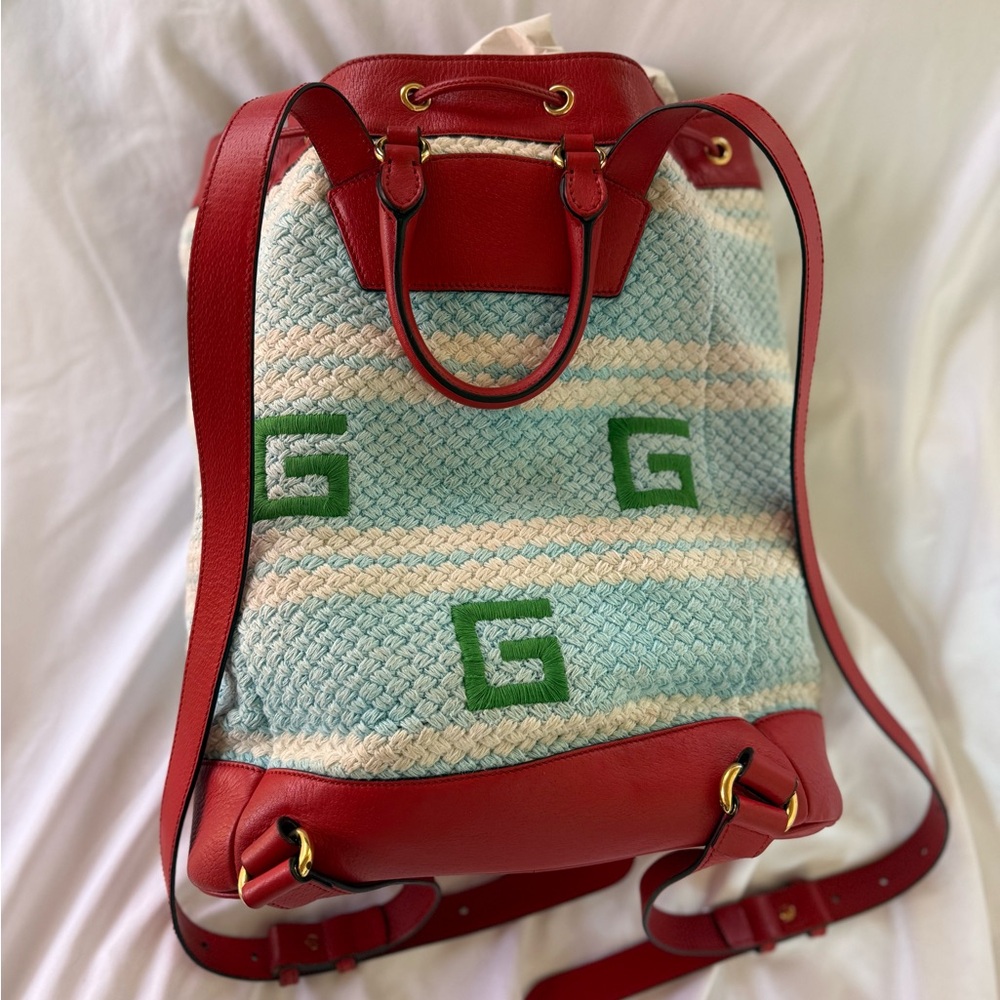 Gucci “Miami” Drawstring Backpack - Picture 6 of 16